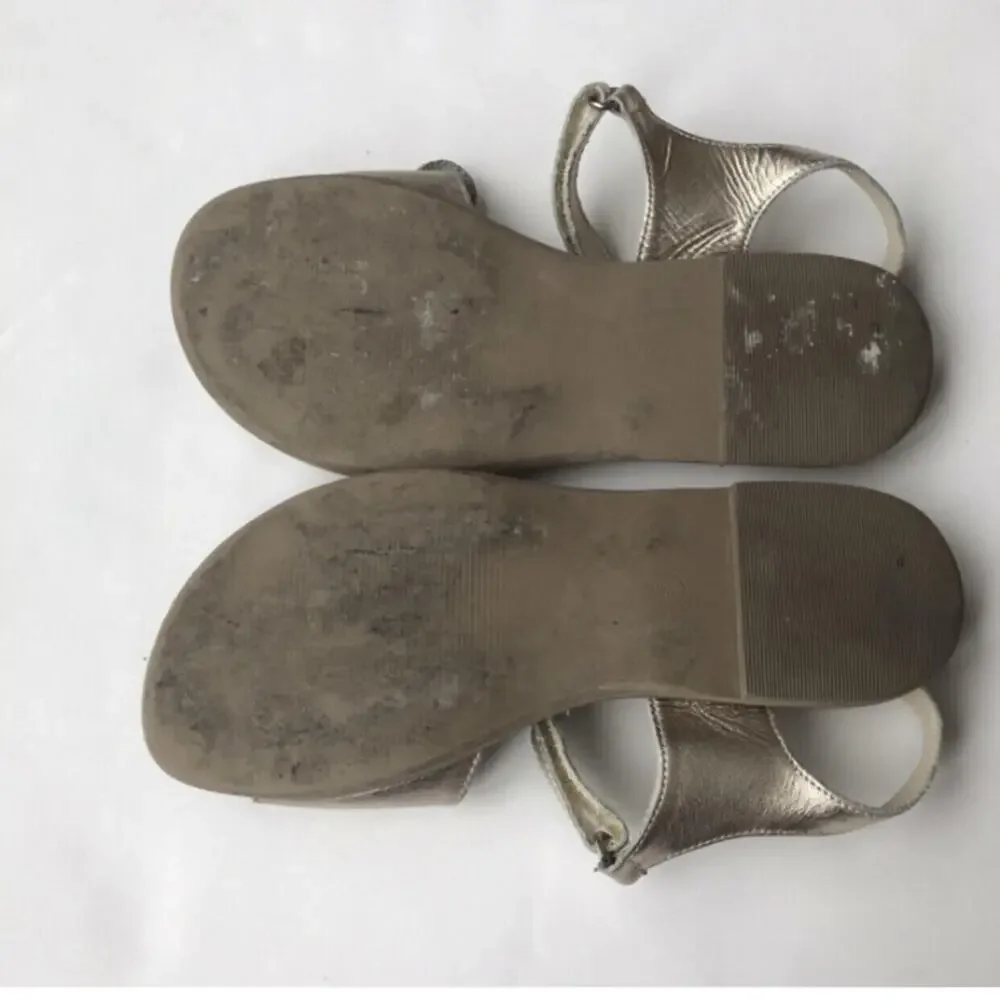 Mini Boden Bear Face Sandals Size 4